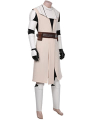 The Clone Wars Obi Wan Kenobi Cosplay Costume Outfit