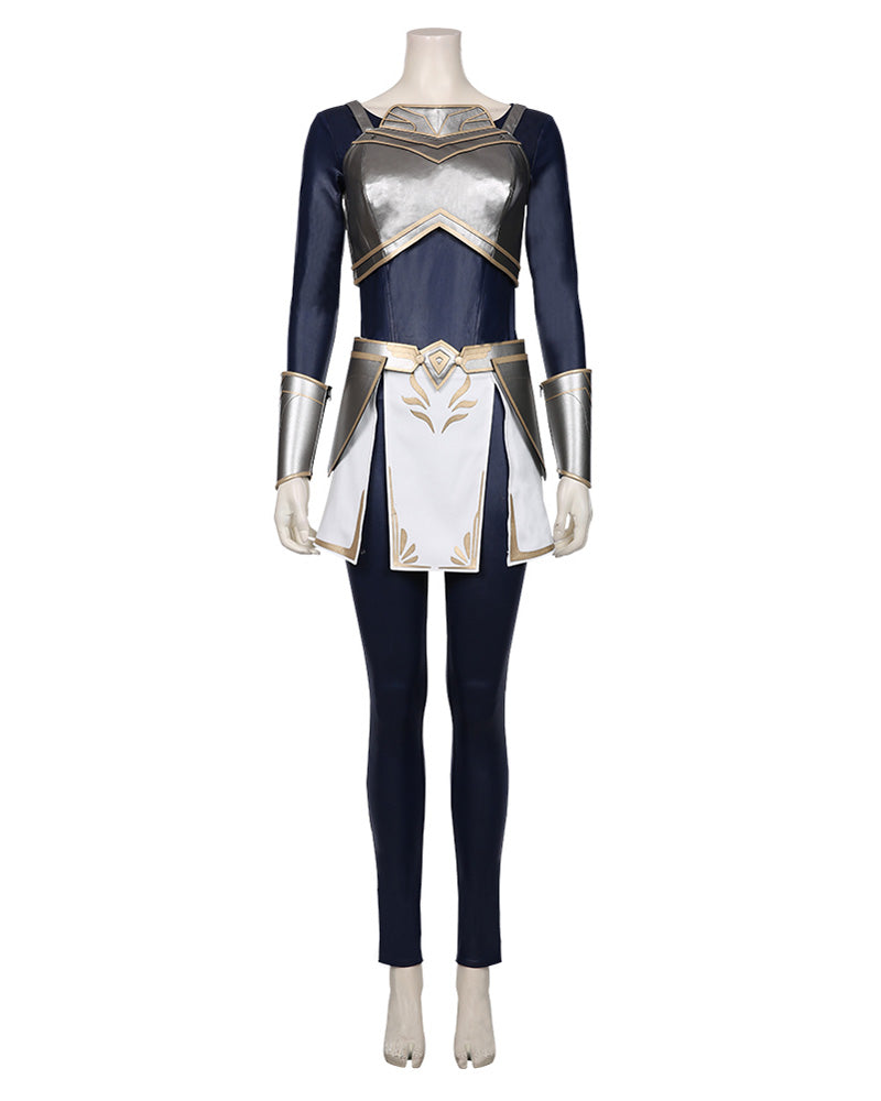 League of Legends LOL Luxanna Crownguard Cosplay Costume