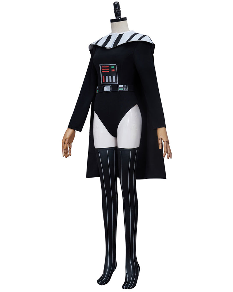 Star Wars Darth Vader Cosplay Costume Female Jumpsuit