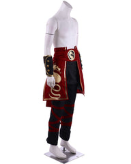 Mortal Kombat Liu Kang Cosplay Costume Outfit