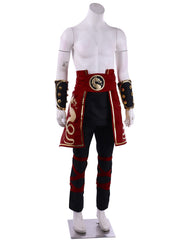 Mortal Kombat Liu Kang Cosplay Costume Outfit
