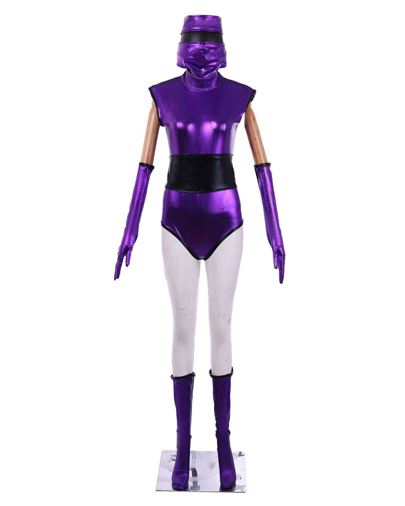 Mortal Kombat Mileena Cosplay Purple Costume