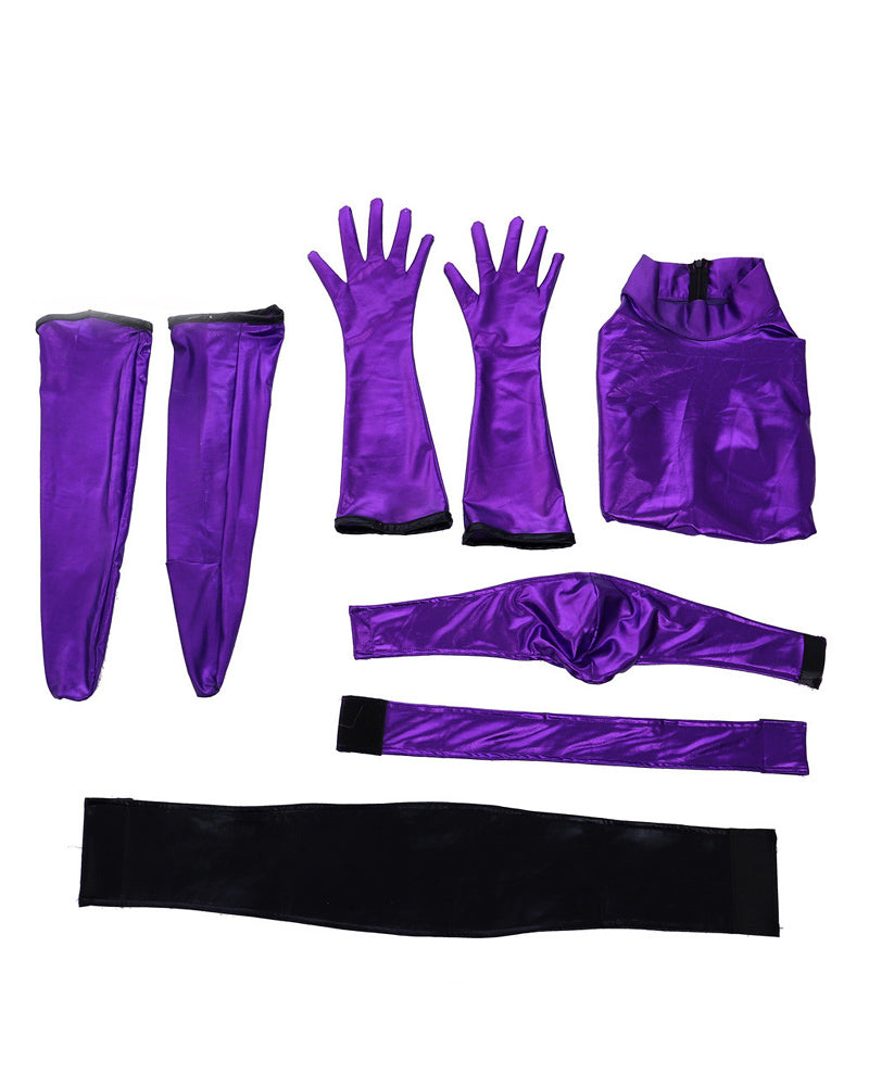 Mortal Kombat Mileena Cosplay Purple Costume