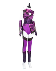 Mortal Kombat Mileena Cosplay Purple Costume