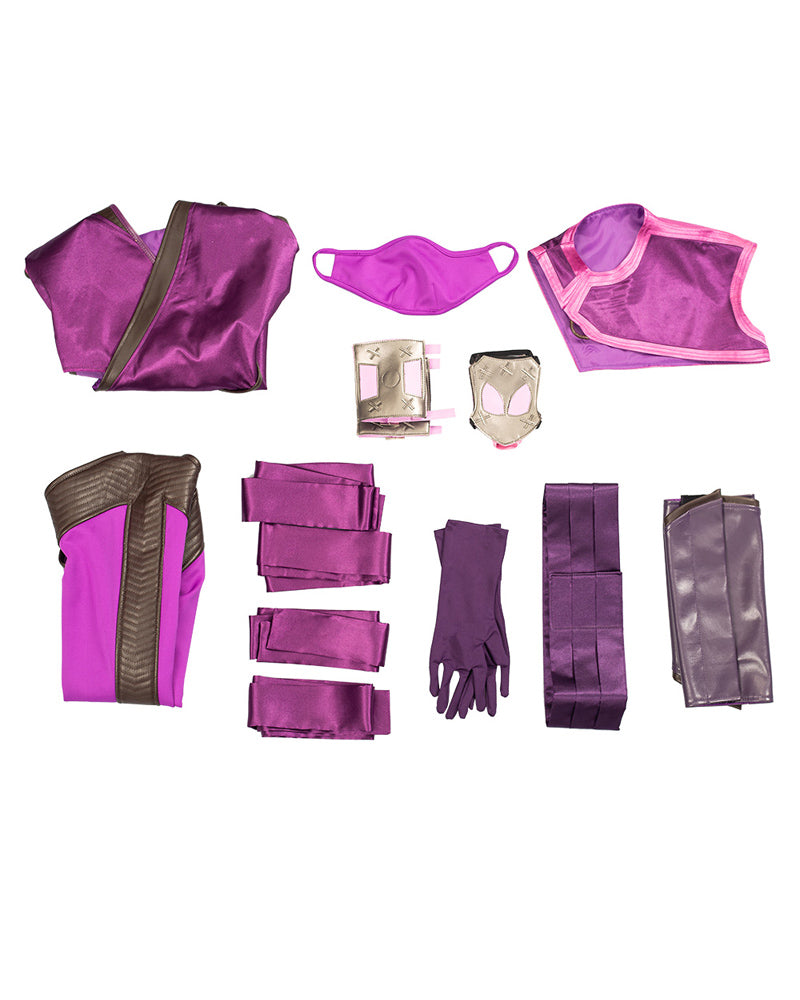 Mortal Kombat Mileena Cosplay Purple Costume