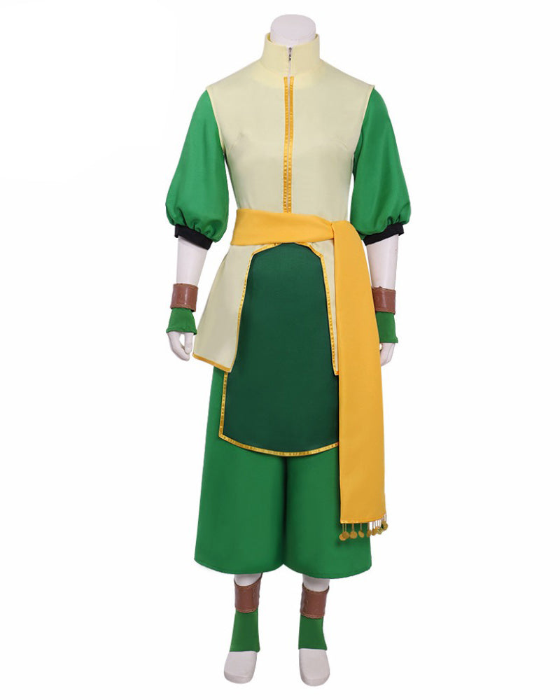 The Last Airbender New Toph Beifong Cosplay Costume