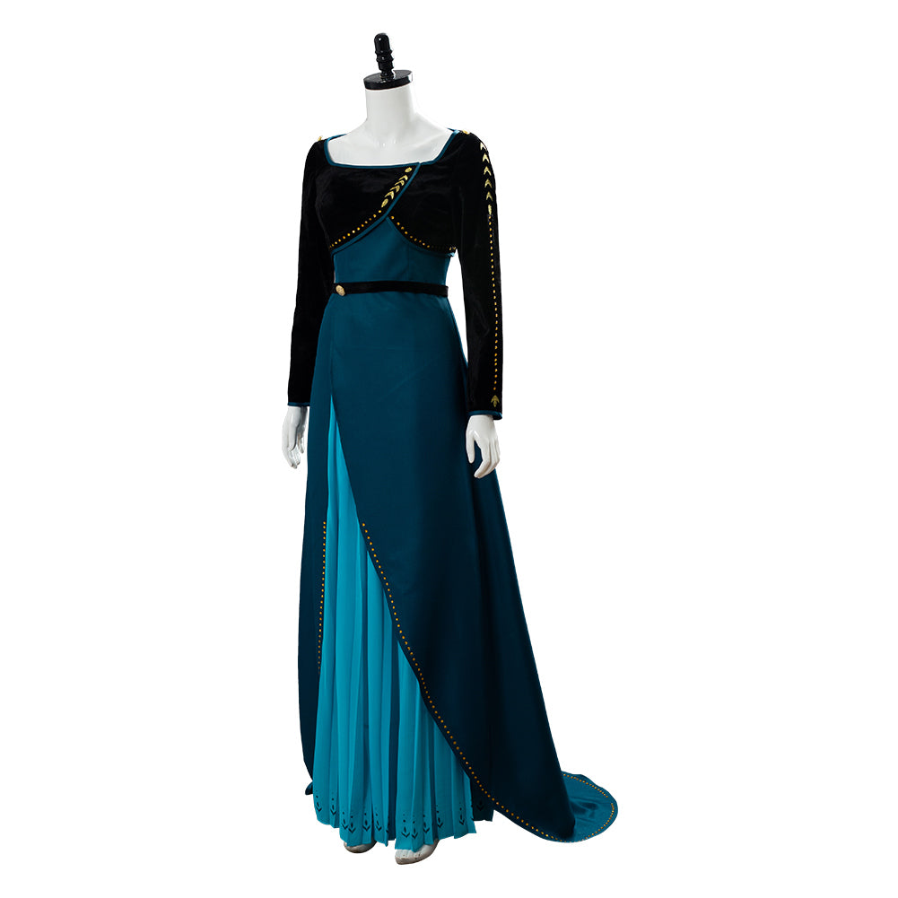 Snow Queen 2 Anna Coronation Dress Cosplay Costume