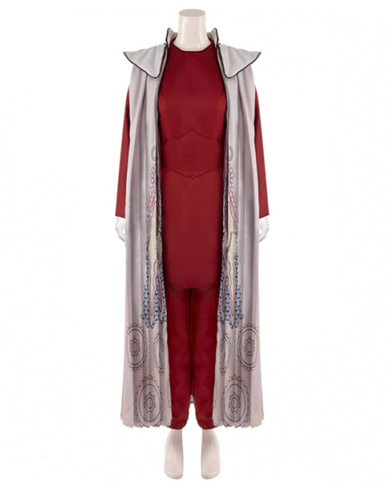 Princess Leia Bespin Cosplay Costume Red Dress