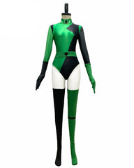 Shego Jumpsuit Cosplay Costume Sexy Outfits
