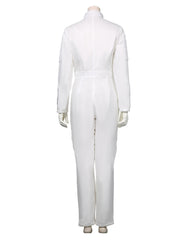 Star Wars Leia Organa Solo Cosplay Costume Jumpsuit Outfits