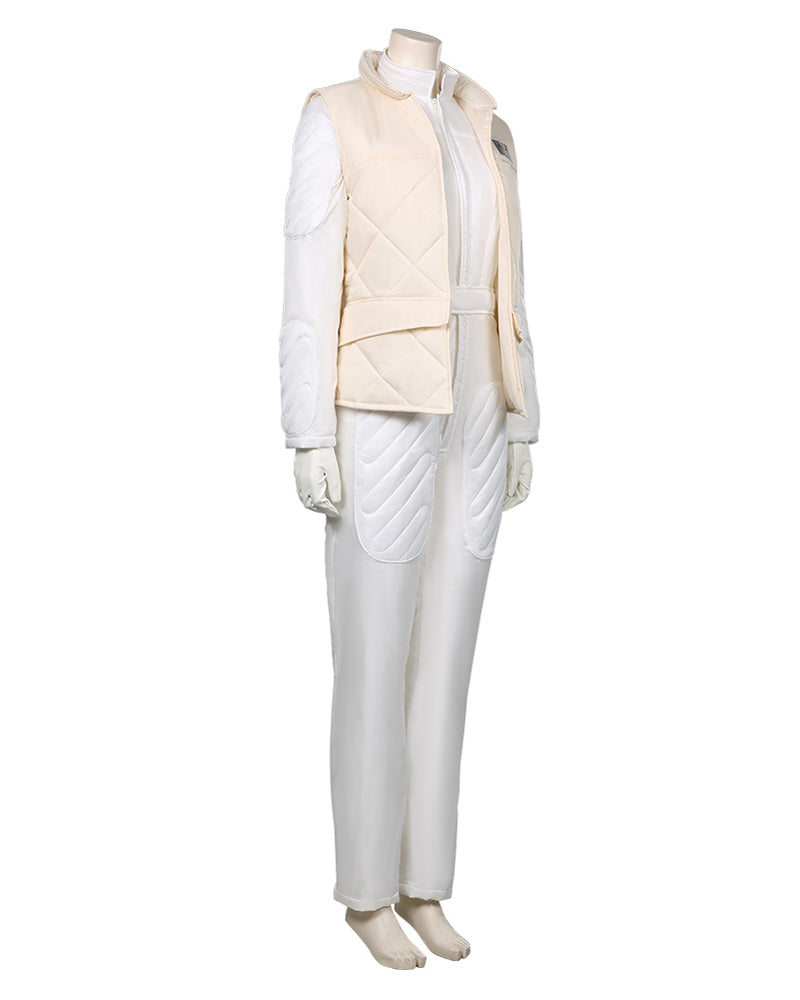 Star Wars Leia Organa Solo Cosplay Costume Jumpsuit Outfits