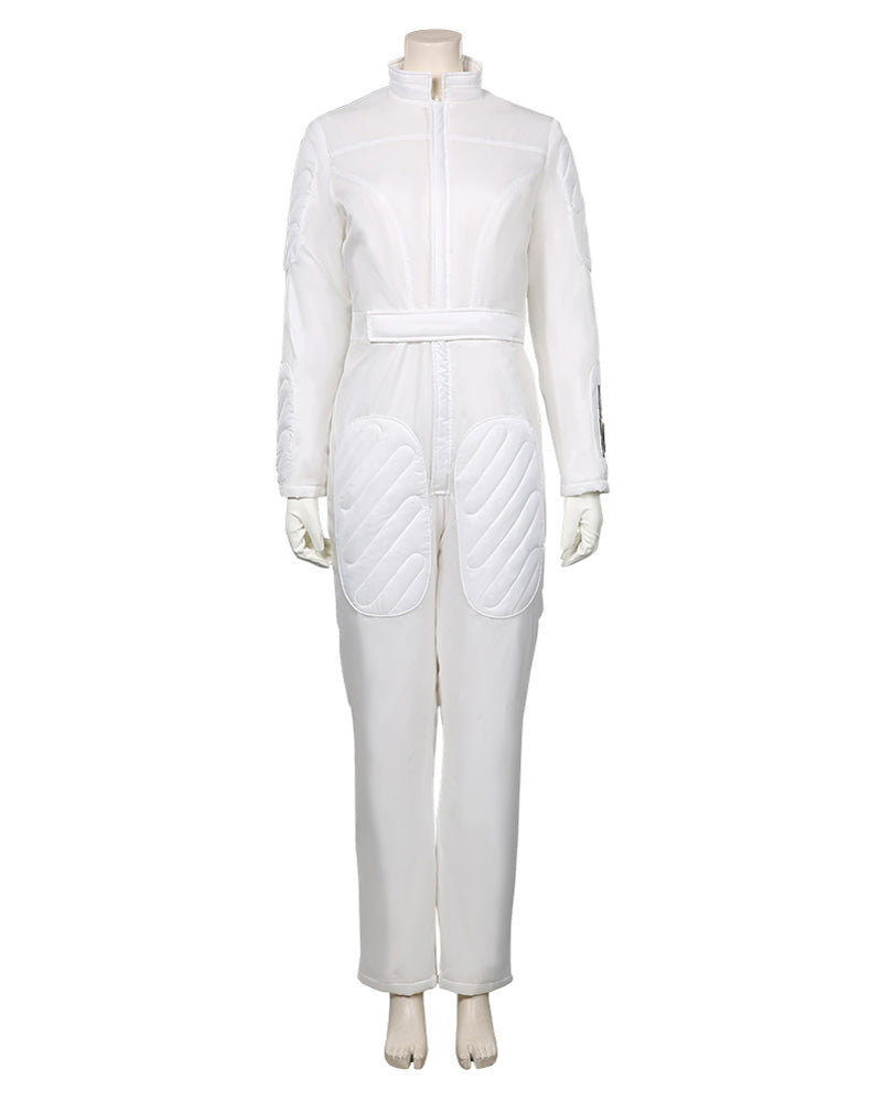 Star Wars Leia Organa Solo Cosplay Costume Jumpsuit Outfits