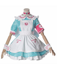 Cinderella Girls Riamu Yumemi Cosplay Costume Maid Dress