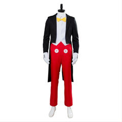 Mickey Mouse Tuxedo Cosplay Costume For Adult