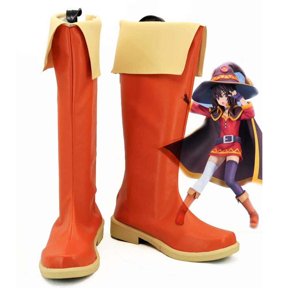 Anime Megumin Cosplay Shoes Boots Custom Made