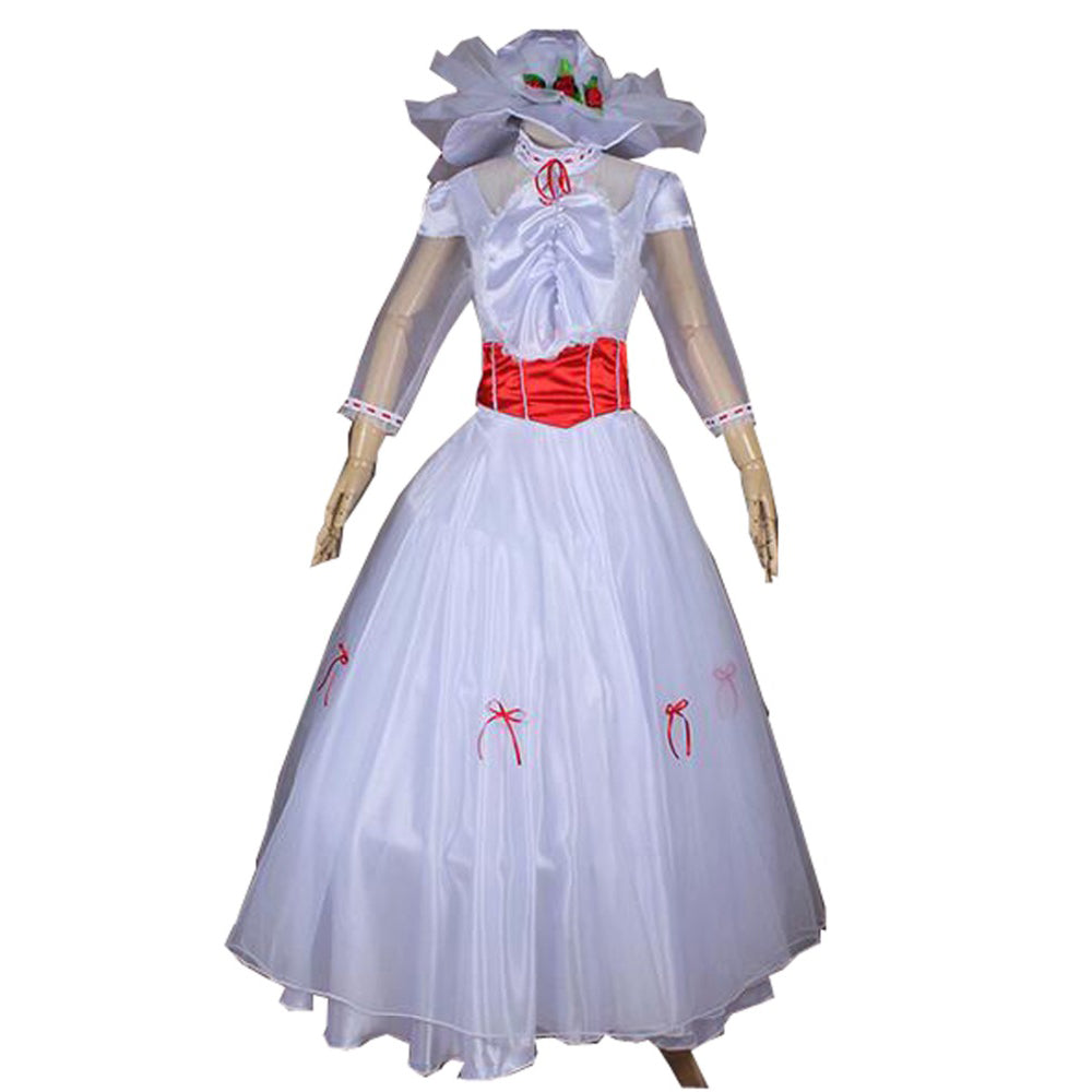 Princess Mary Poppins Cosplay Dress Costume