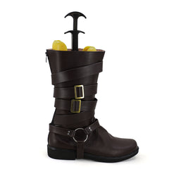 Devil May Cry 5 Dante Cosplay Shoes Brown Boots