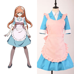 The End of Hope's Peak Academy Chisa Yukizome Maid Cosplay Costume