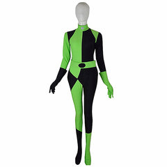 Shego Costume Kim Possible Cosplay Jumpsuits Halloween BodySuit