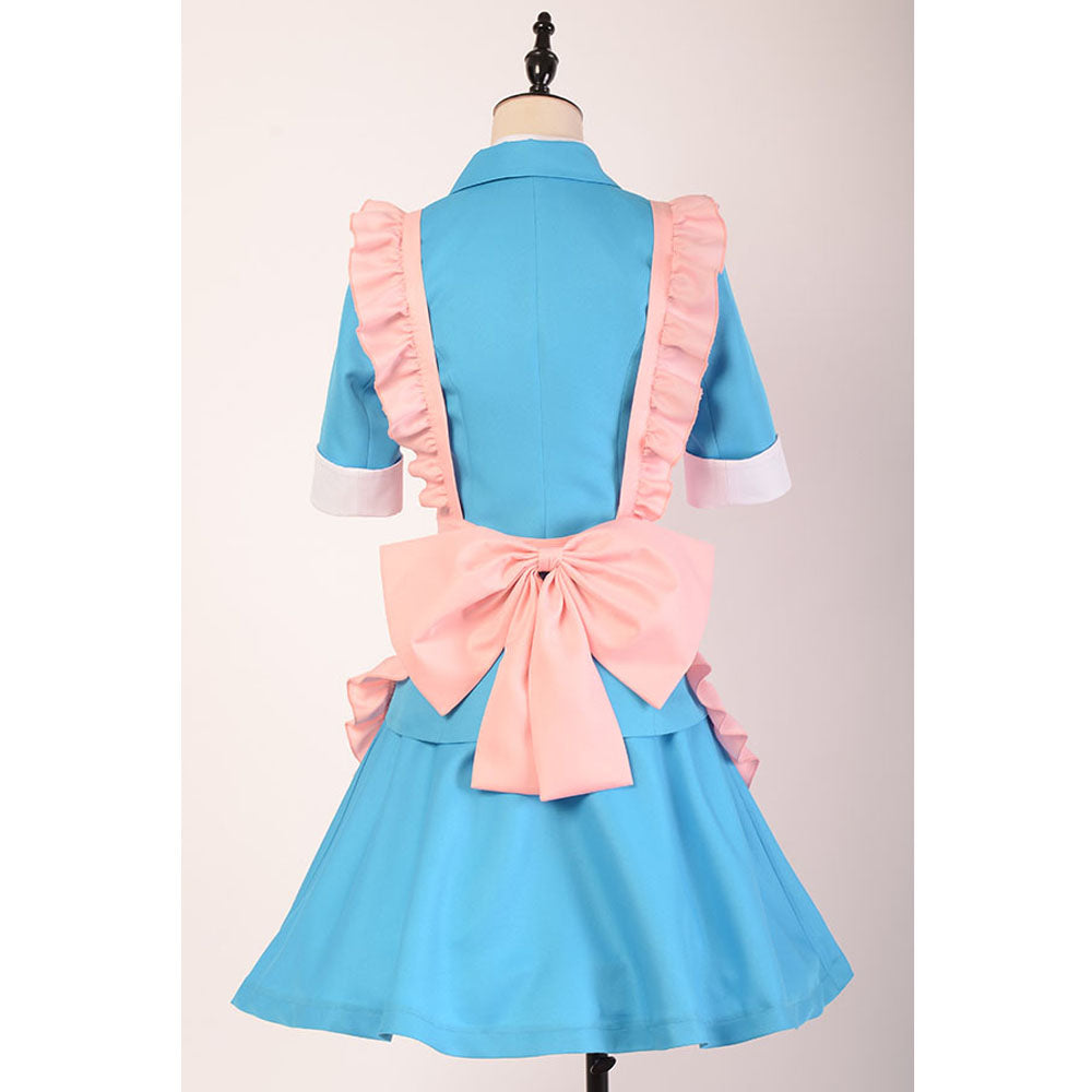 The End of Hope's Peak Academy Chisa Yukizome Maid Cosplay Costume