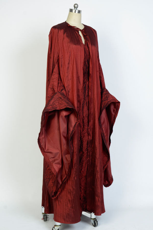 Game of Thrones Melisandre Cosplay Costume Red Dress