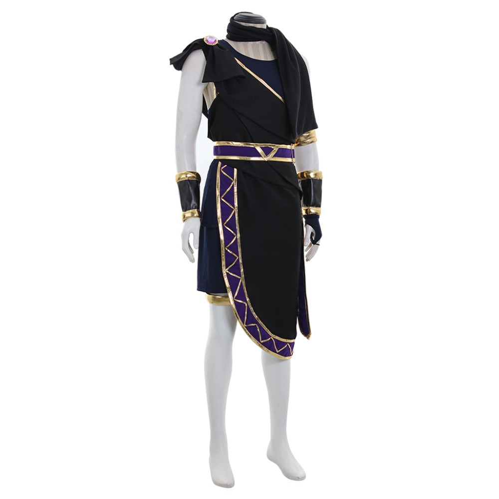 Kid Icarus Uprising Dark Pit Cosplay Costume Full Set