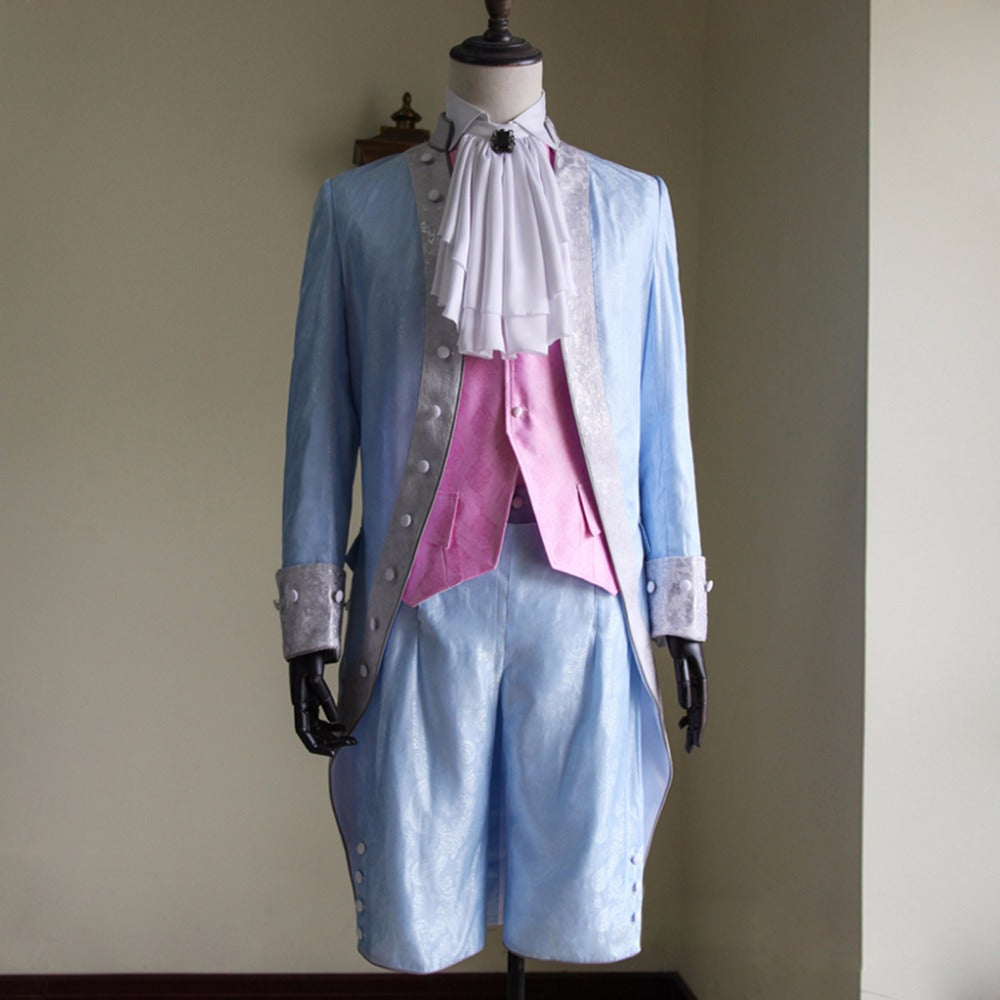 Mens Victorian Elegant Gothic Aristocrat 18th Century Costume