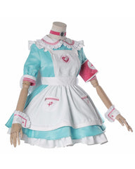 Cinderella Girls Riamu Yumemi Cosplay Costume Maid Dress