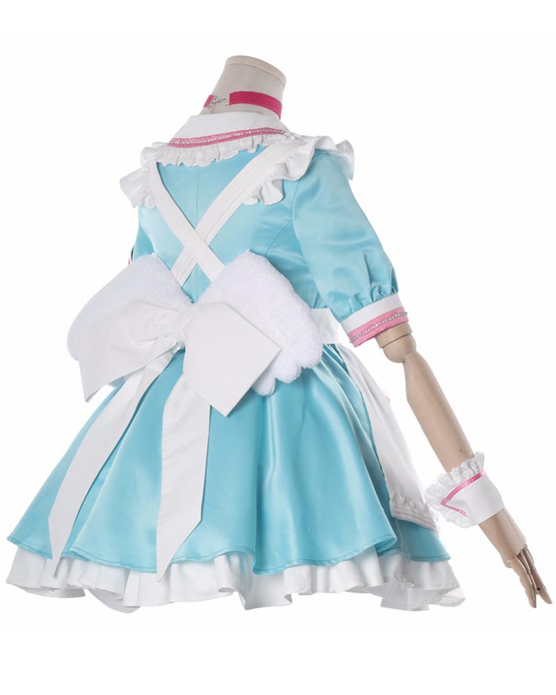 Cinderella Girls Riamu Yumemi Cosplay Costume Maid Dress