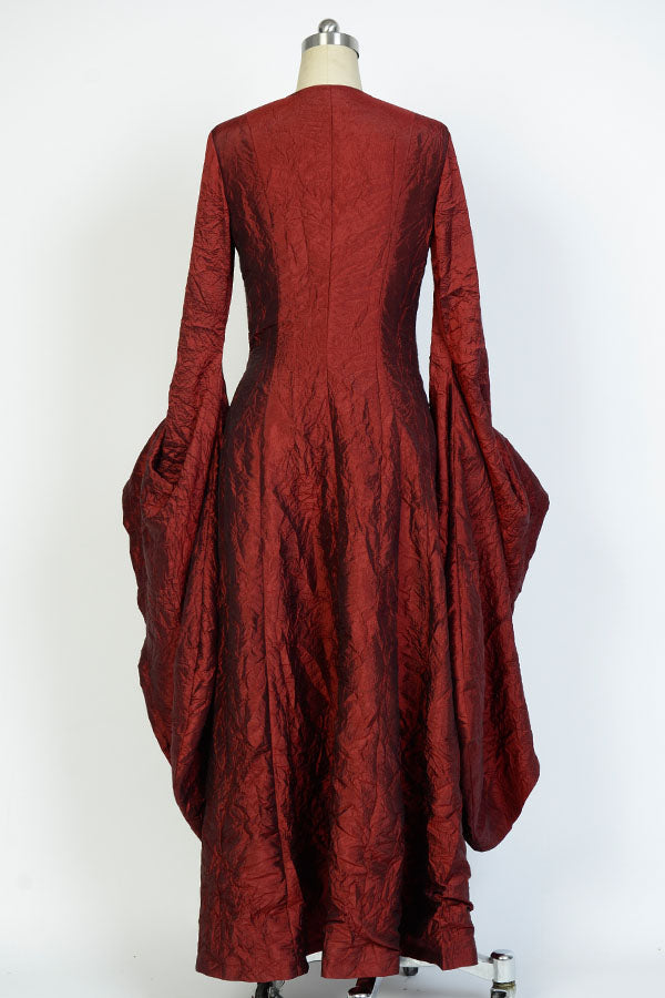 Game of Thrones Melisandre Cosplay Costume Red Dress