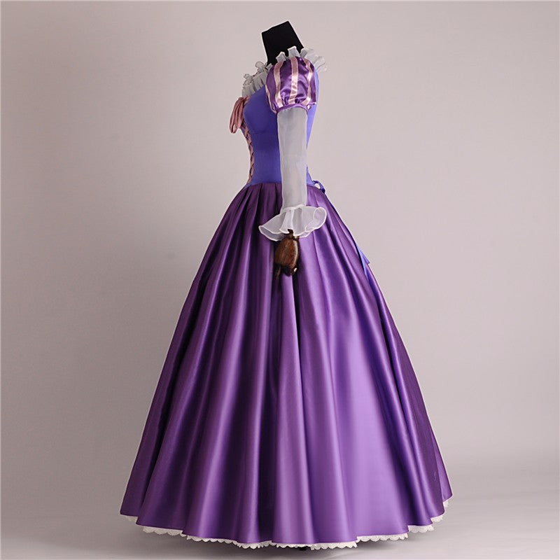 Princess Rapunzel Costume Cosplay Dress