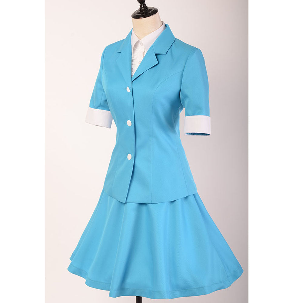 The End of Hope's Peak Academy Chisa Yukizome Maid Cosplay Costume