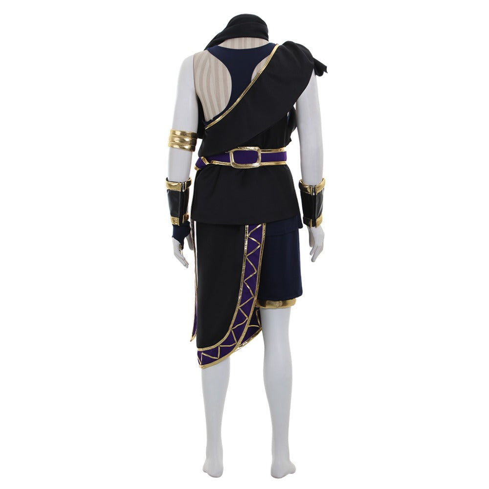 Kid Icarus Uprising Dark Pit Cosplay Costume Full Set