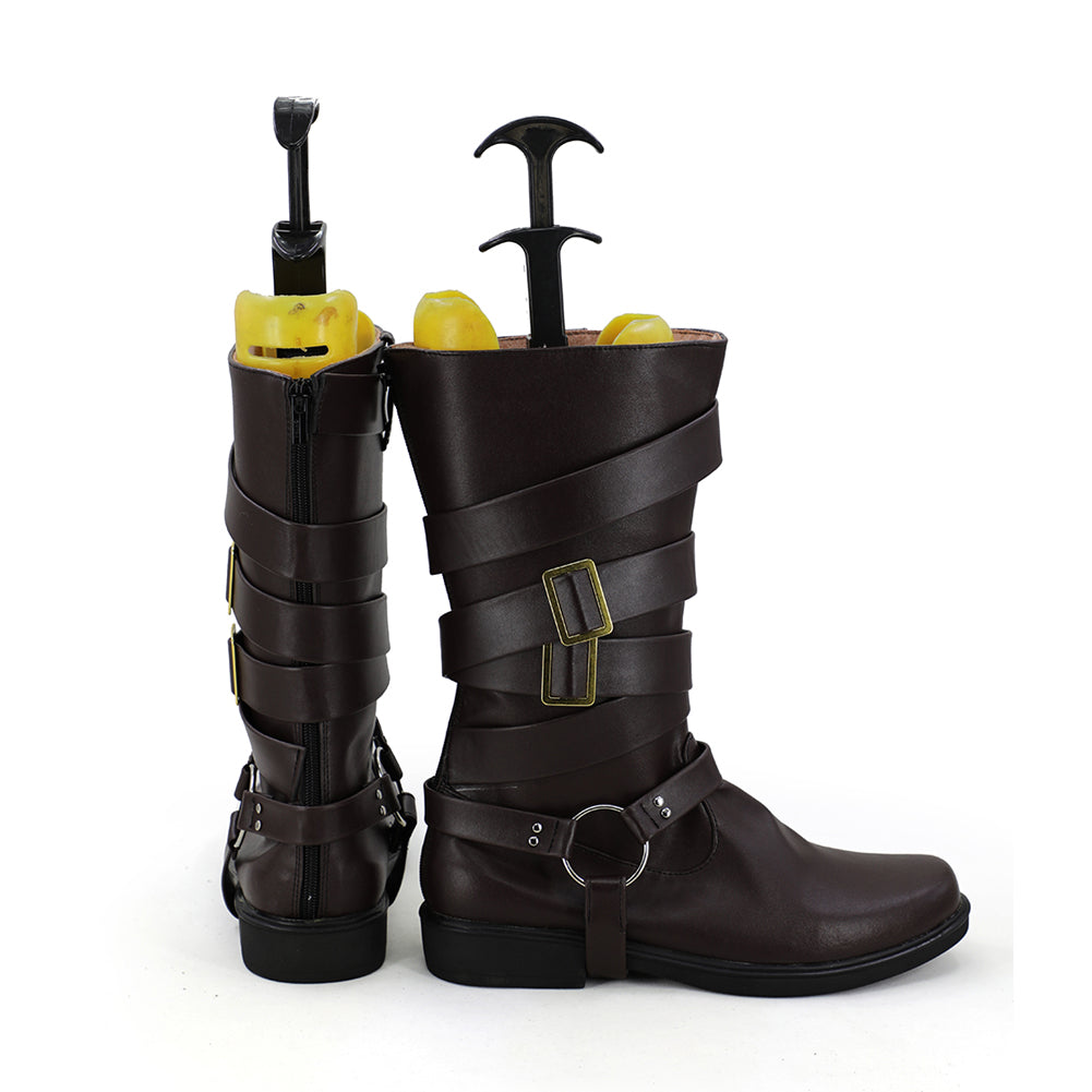 Devil May Cry 5 Dante Cosplay Shoes Brown Boots