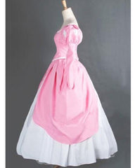 Princess Ariel Pink Dress Cosplay Costume For Adults