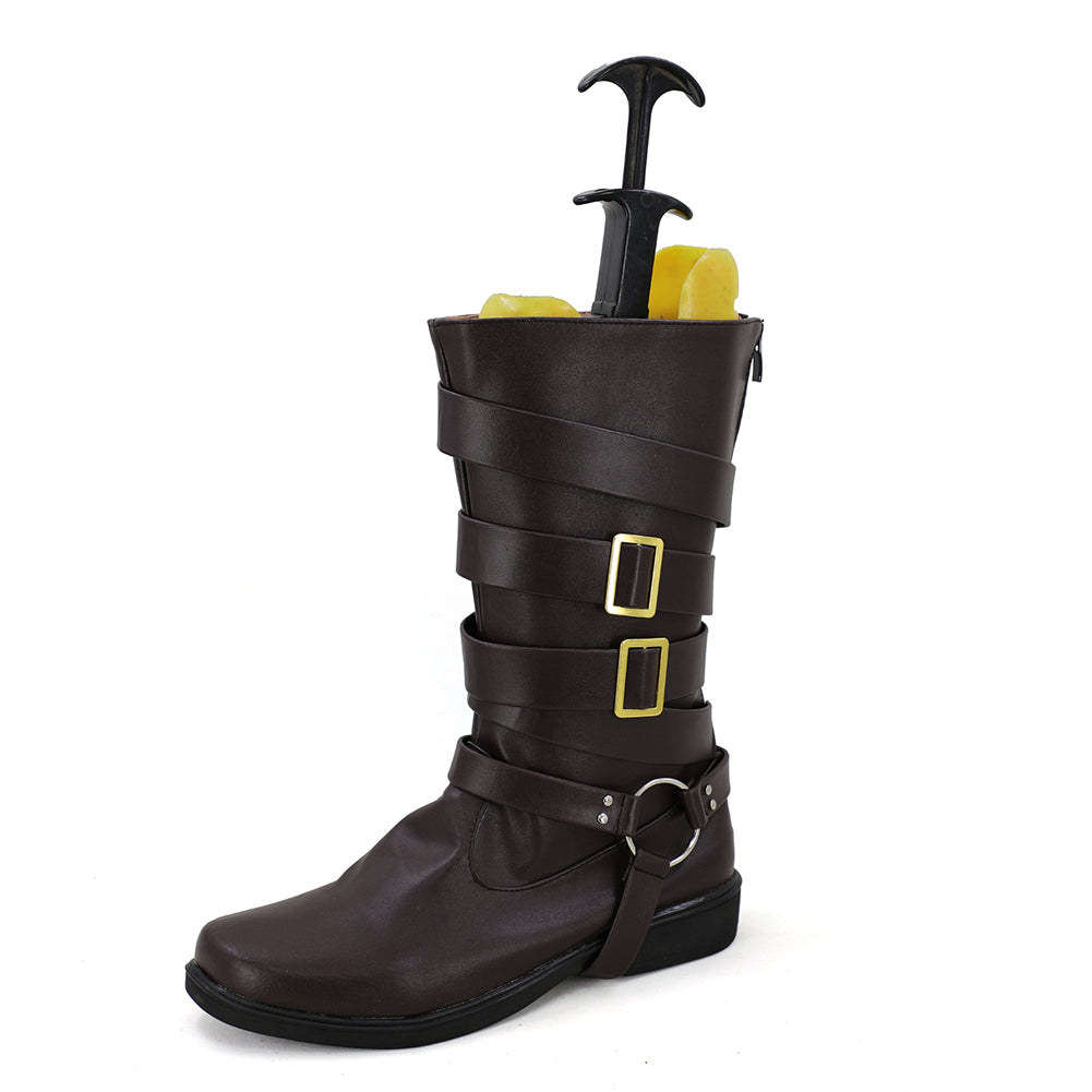 Devil May Cry 5 Dante Cosplay Shoes Brown Boots