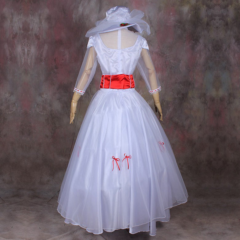 Princess Mary Poppins Cosplay Dress Costume