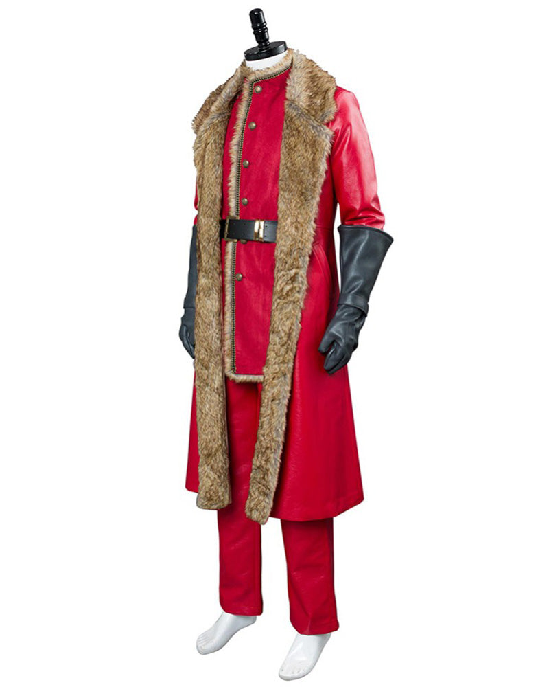 Santa Claus Cosplay Costume Outfit Suit