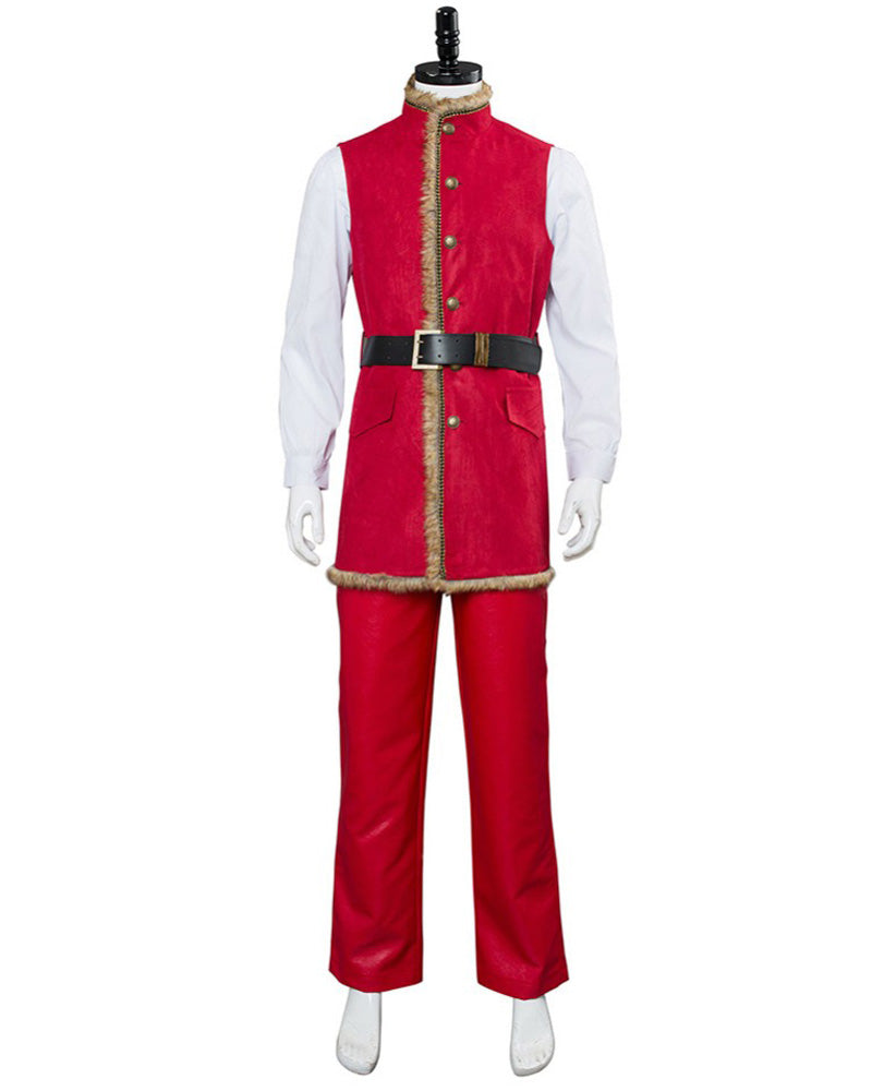 Santa Claus Cosplay Costume Outfit Suit