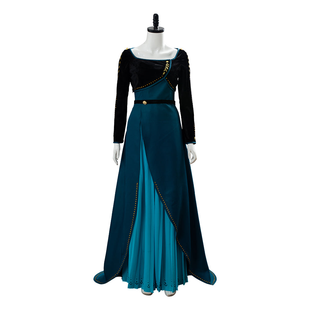 Snow Queen 2 Anna Coronation Dress Cosplay Costume