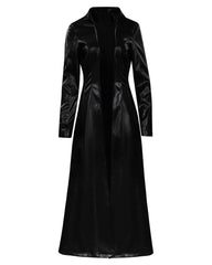 Matrix Resurrections Trinity Trench Coat Cosplay Costume