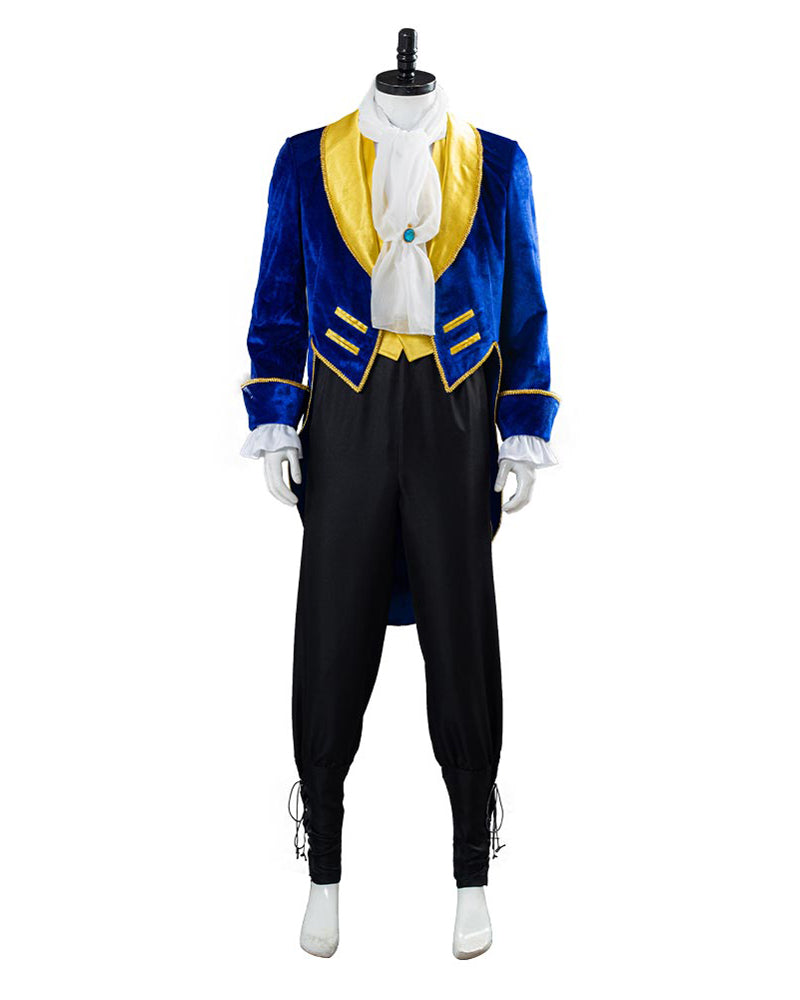 Beauty And The Beast Prince Beast Costume Cosplay Outfit
