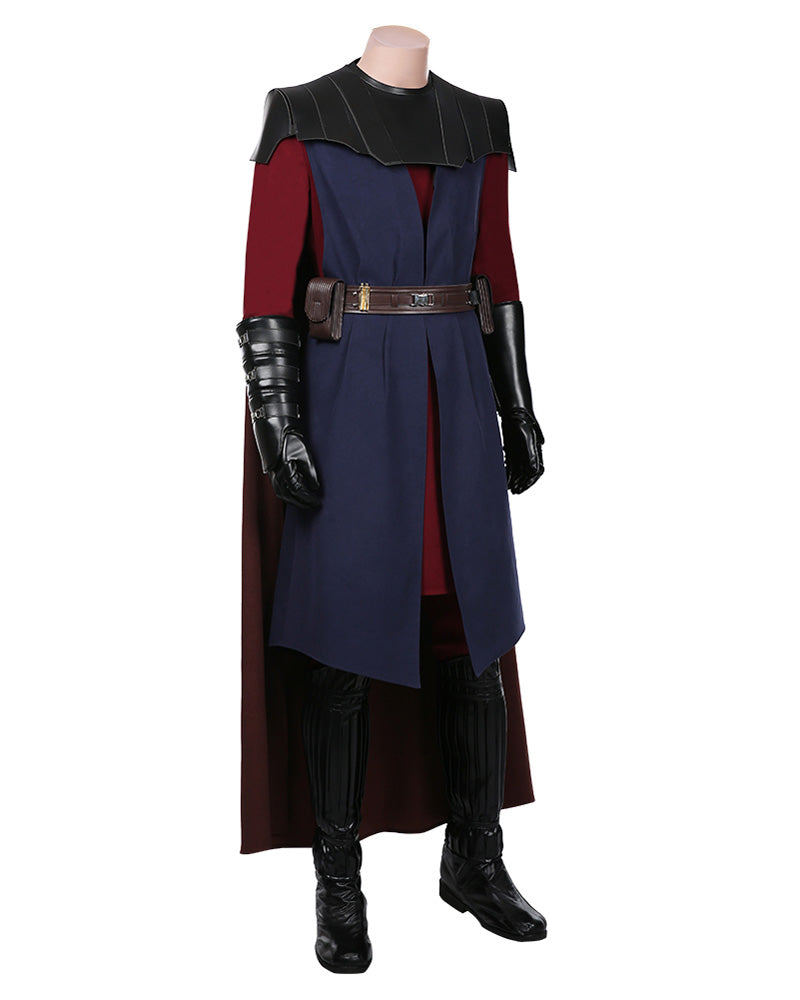 Star Wars The Clone Wars Anakin Skywalker Cosplay Costume Outfits