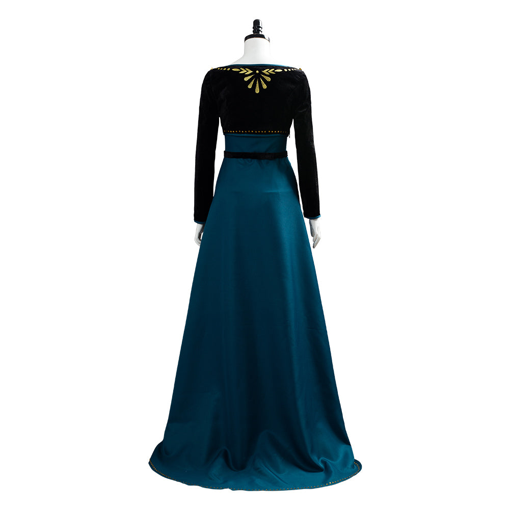 Snow Queen 2 Anna Coronation Dress Cosplay Costume