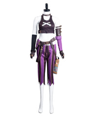 League of Legends LoL Jinx Cosplay Costume