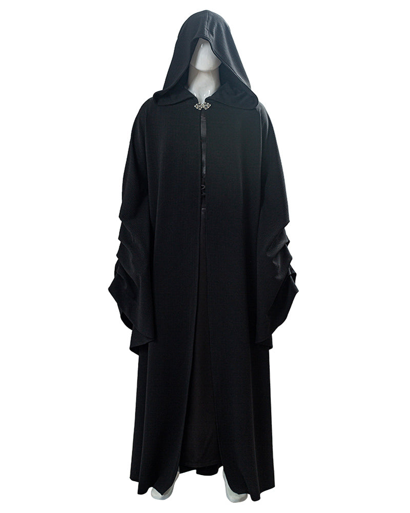 Star Wars Darth Sidious Cosplay Costume Sheev Palpatine Robe Cloak