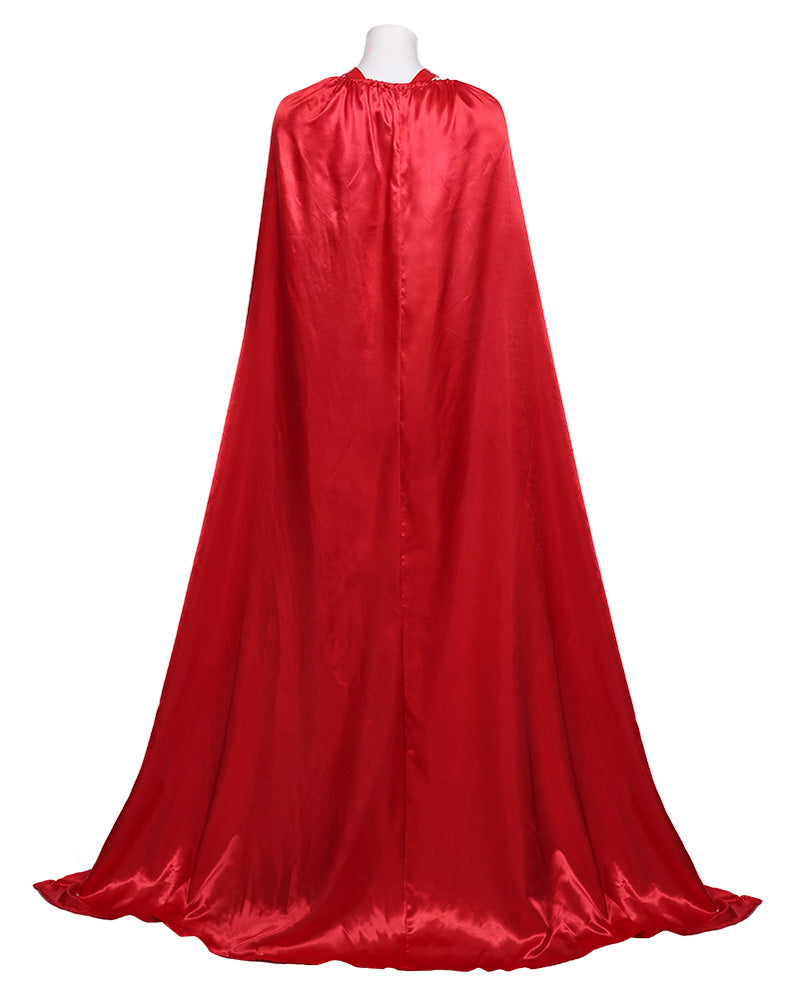 Scarlet Witch Wanda Maximoff Cosplay Costume Wanda Vision