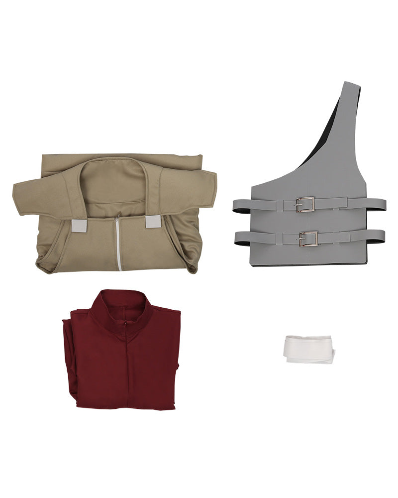 Sabaku no Gaara Cosplay Costume Junpsuit Outfits