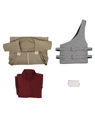 Sabaku no Gaara Cosplay Costume Junpsuit Outfits