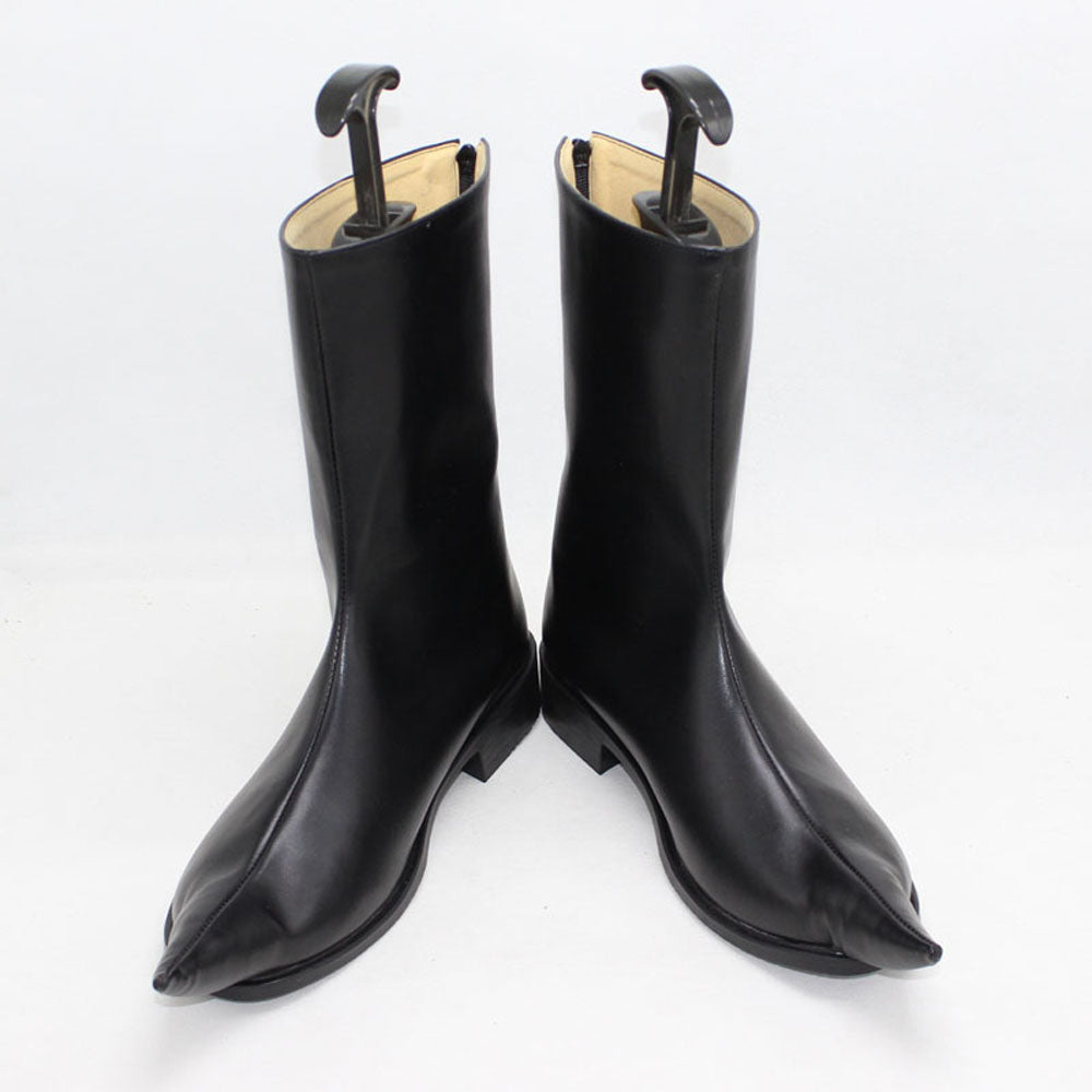 Anime Persona 5 Joker Cosplay Shoes Black Boots Custom Made